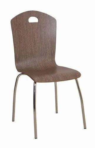 Omacme Lst Brown Laminated Cafeteria Chair Seating Capacity