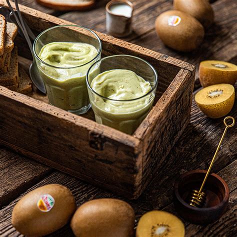 Smoothie Kiwi Jaune Zespri SunGold Et Avocat