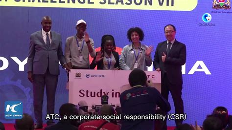 Globalink China Funded Technical Skill Contest Fetes African Students