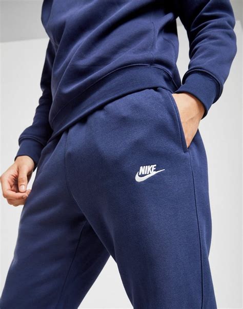 Nike Foundation Cuffed Fleece Jogginghose Herren Blau Jd Sports