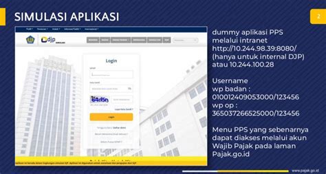 SIMULASI APLIKASI PROGRAM PENGUNGKAPAN SUKARELA Yohanes Setiawan