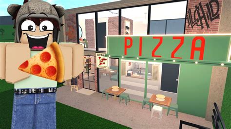 Construí Una Pizzeria En Bloxburg Youtube