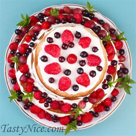 Бисквитный торт — Tasty nice
