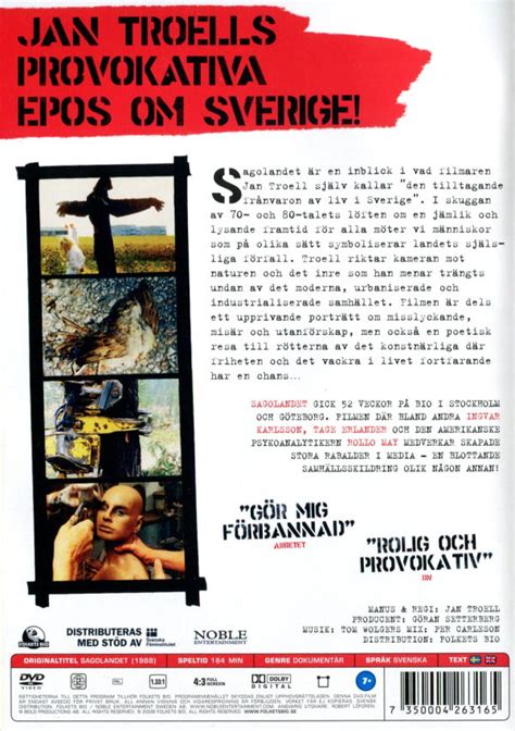 Dvd Sagolandet Jan Troell Beg Kaptenkrok