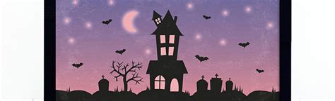 Haunted House Halloween Wallpaper for your Desktop, Phone, and Tablet