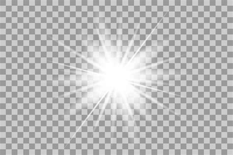 Vector white light effects. Flash. By ExpressShop | TheHungryJPEG