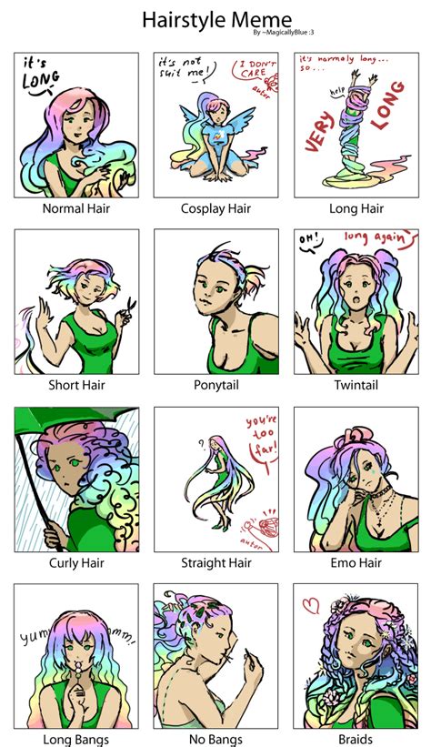 Hairstyle Meme By Ais05 On Deviantart