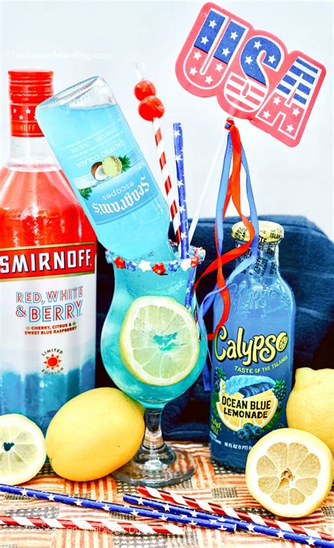 20 Red White Blue Drinks For The 4th Of July The Soccer Mom Blog