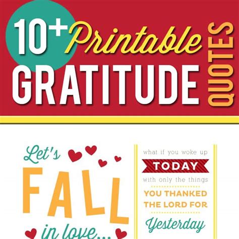 10 Printable Gratitude Quotes The Dating Divas