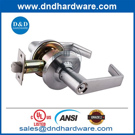 Zinc Alloy ANSI Grade 2 UL Fire Rated Lever Handle Lock DDLK010 From