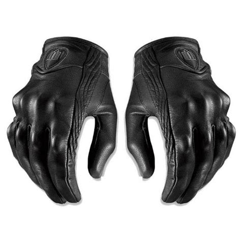 Guantes De Cuero Para Moto Icon Persuit Icon Falabella