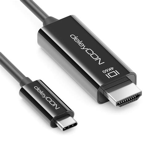 Deleycon M Usb C Auf Hdmi Kabel K Hz Kaufland De