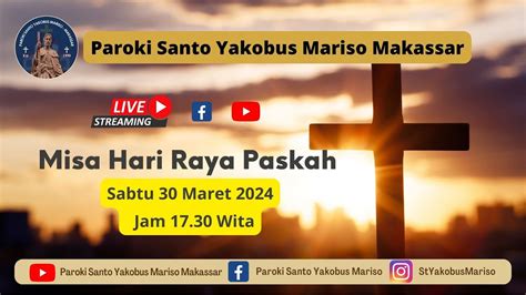 LIVE MISA MINGGU PASKAH V 28 04 2024 Jam 06 30 WITA Paroki St