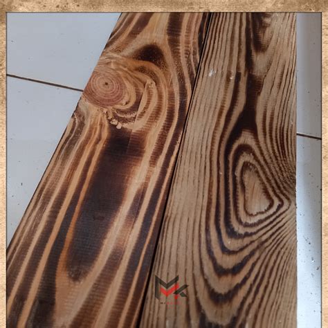 Jual Papan Jati Belanda Pinus Finishing Bakar Uk Shopee Indonesia