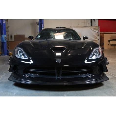 2013 2017 Dodge Viper Apr Carbon Fiber Front Air Dam Fa 701306