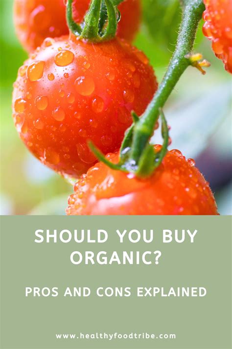 Benefits And Disadvantages Of Organic Food Is Organic Better