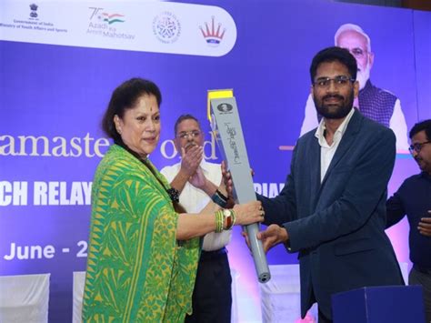 Chess Olympiad Torch Relay Reaches Bhopal