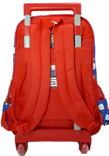 Mochila Super Wings Original De Rodinha E Costa Mercadolibre