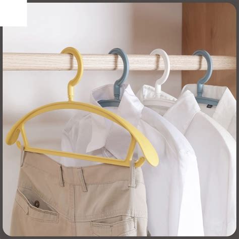 Jual Gantungan Baju Hanger Plastik Plastic Hanger Pakaian Laundry