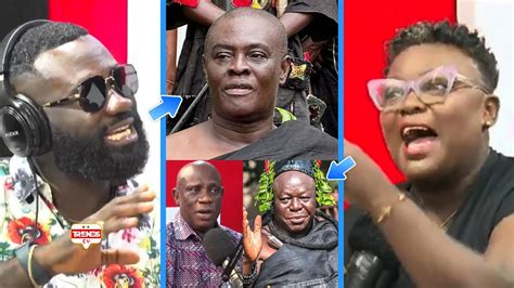 Okatakyie Afrifa Nana Yaa Brefo React To Dormaahene Otumfuo Cl Sh