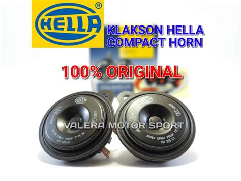 Klakson Hella Compact Horn Set Original Lazada Indonesia