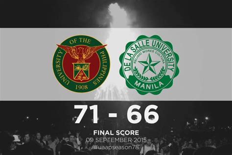 Up Fighting Maroons Shoots Down Dlsu Green Archers For The First Time