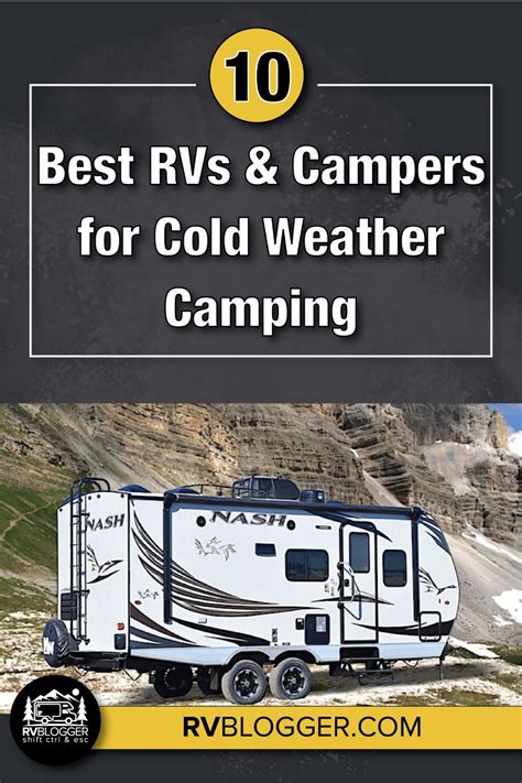 10 Best Rvs And Campers For Cold Weather Camping Artofit