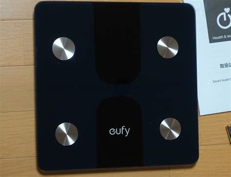 【anker Eufy Smart Scale C1のレビュー】アプリでデータが蓄積できる体重計。bmi、基礎代謝、体脂肪量、内臓脂肪など測定