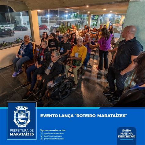 Evento lança Roteiro Marataízes Notícias de Marataízes Portal