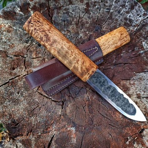 Forged Yakutian Knife With Wooden Case Shop Az Knives Knives Knife