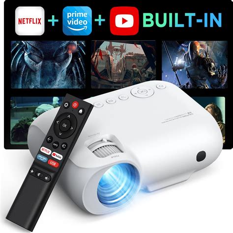 K Projector With Wifi And Bluetooth Ansi Lumen Portable Smart