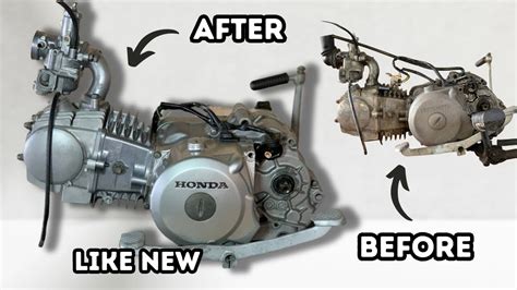 Honda C Engine Full Restoration And Repair Youtube