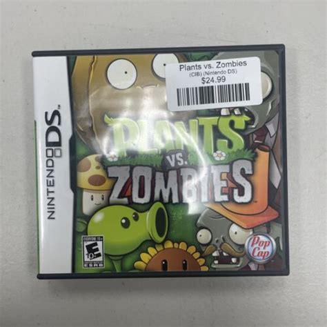 Plants Vs Zombies Nintendo DS 2011 Complete 899274002243 EBay