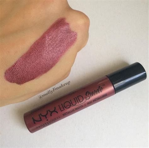 NYX Liquid Suede Metallic Matte In Biker Babe Follow My Instagram