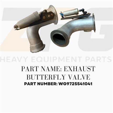 SINOTRUK HOWO Truck Spare Parts WG9725541041 EXHAUST BRAKE BUTTERFLY