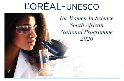 LOréal UNESCO For Women in Science South African National Programme