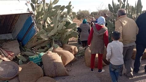 Tunisie Sidi Bouzid Cinq Ouvri Res Agricoles Bless Es Dans Un