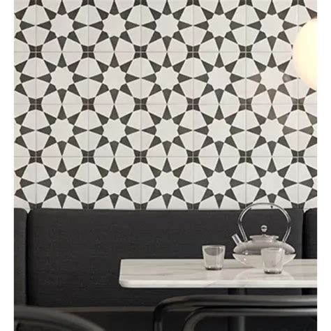 8 X 8 Po 20 X 20 Cm Form Ice Clover Matte Pressed Tile Archimat