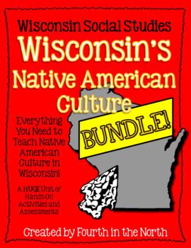 Wisconsin's Native American Culture Bundle by Fourth in the North