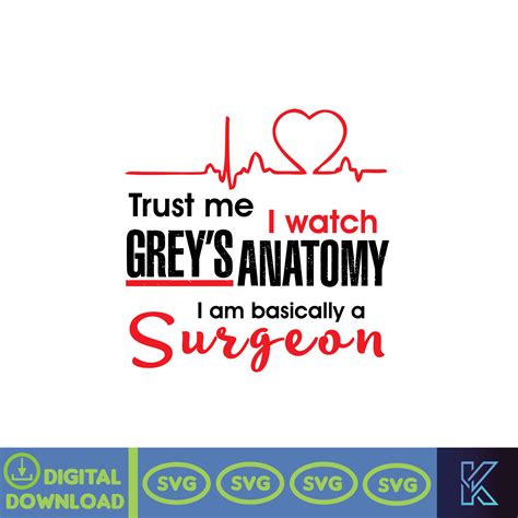 Greys Anatomy Svg Greys Anatomy Png Greys Anatomy Stickers Inspire