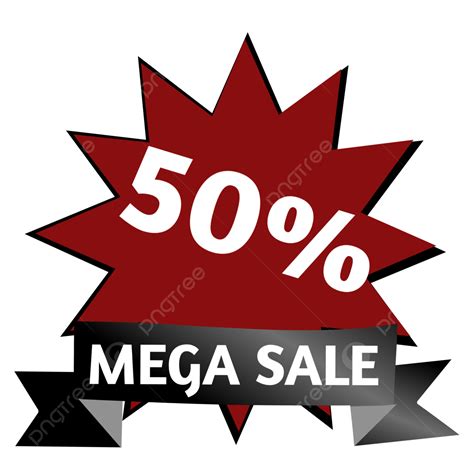 Fronteira De Promoção De Mega Venda Png Oferta Promoção Desconto