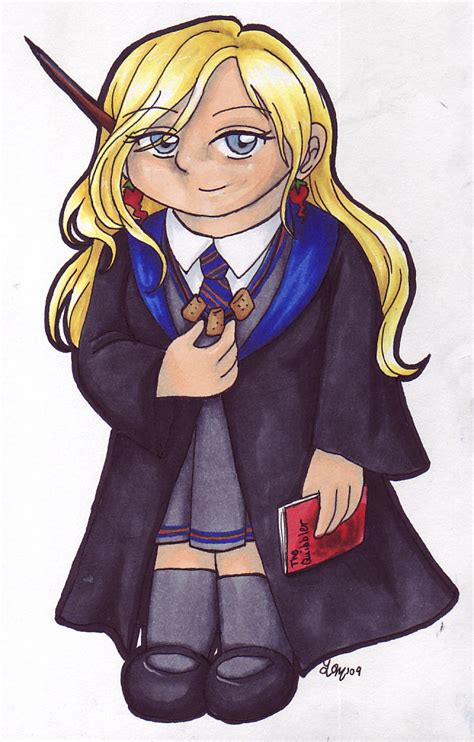 Luna Lovegood Chibi By Akiameko On Deviantart