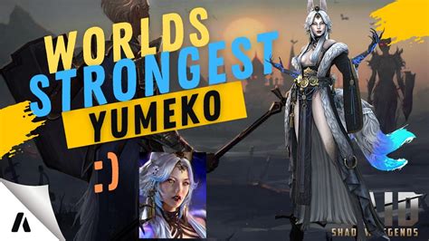 Worlds Strongest Yumeko Showcase Raid Shadow Legends Youtube