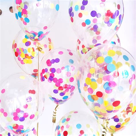 Rainbow Balloons Rainbow Birthday Decoration Rainbow | Etsy