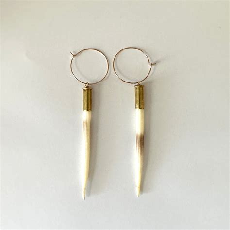 Yellowstone Beth Dutton Quill Hoop Earrings