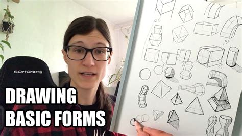 Drawing Basic Forms Practice Youtube