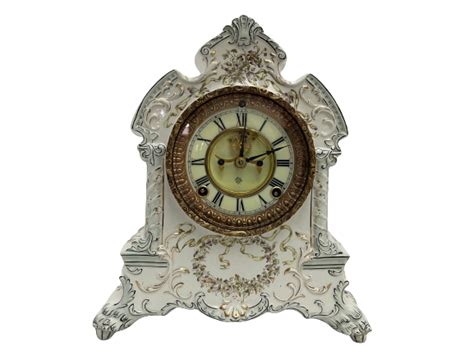 Antique Ansonia Mantle Clock Mcguiresclocks