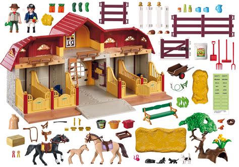 Großer Reiterhof mit Paddocks - 5221 - PLAYMOBIL® Deutschland