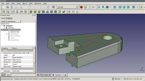 Path Workbench Freecad Documentation