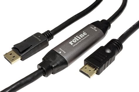 DisplayPort HDMI Kabel DP M HDMI M 4K 60Hz 10m SECOMP A S